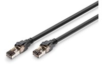 Câble ethernet RJ45 Cat 8.1 SSTP - Digitus - 1 m - Noir