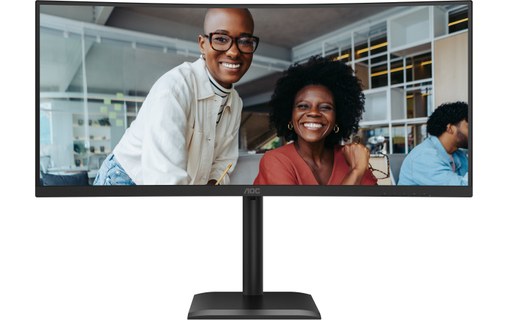 Écran Incurvé 34" AOC E4 CU34E4CV - 120 Hz
