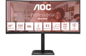 Écran Incurvé 34" AOC E4 CU34E4CV - 120 Hz