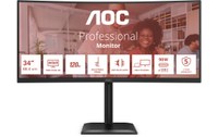 Écran Incurvé 34" AOC E4 CU34E4CV - 120 Hz