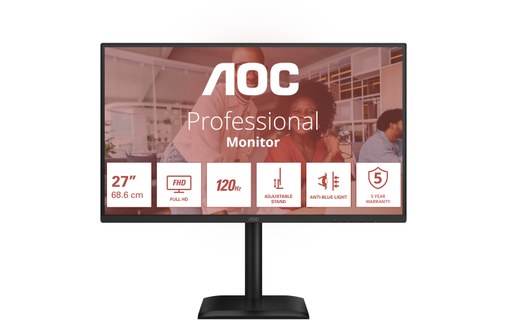 Écran 27" AOC 27E4CV - 120 Hz USB-C