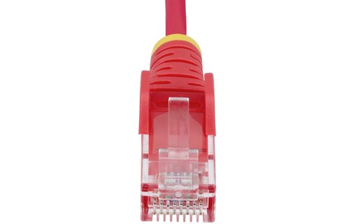 Câble ethernet RJ45 Cat 6 UTP - StarTech - 1,5 m - Slim - Rouge