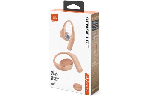 Écouteurs sans fil JBL Sense Lite, Beige - Bluetooth