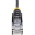 Câble ethernet RJ45 Cat 6 UTP - StarTech - 25 cm - Slim - Noir
