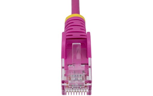 Câble ethernet RJ45 Cat 6 UTP - StarTech - 50 cm - Slim - Rose