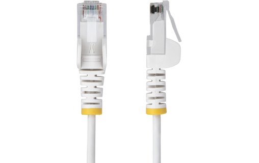 Câble ethernet RJ45 Cat 6 UTP - StarTech - 1,5 m - Slim - Blanc