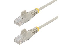 Câble ethernet RJ45 Cat 6 UTP - StarTech - 15 m - Slim - Gris