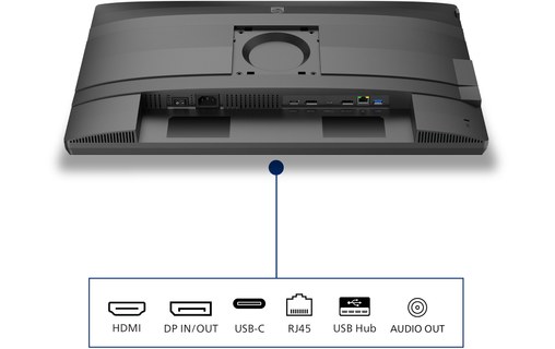 Écran 23,8" Philips 4000 series 24B2U4301/00 - 120 Hz USB-C