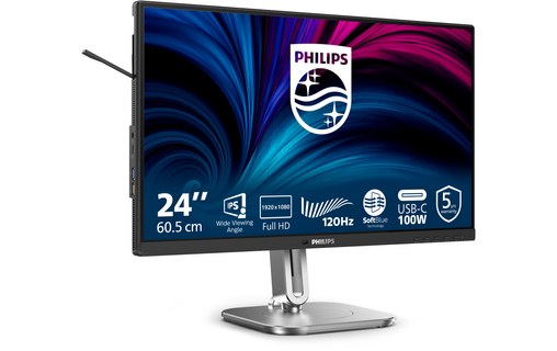 Écran 23,8" Philips 4000 series 24B2U4301/00 - 120 Hz USB-C