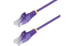Câble ethernet RJ45 Cat 6 UTP - StarTech - 50 cm - Slim - Violet