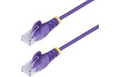Câble ethernet RJ45 Cat 6 UTP - StarTech - 50 cm - Slim - Violet