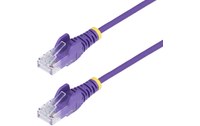 Câble ethernet RJ45 Cat 6 UTP - StarTech - 50 cm - Slim - Violet