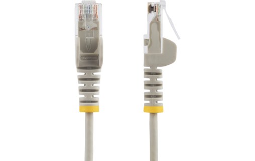 Câble ethernet RJ45 Cat 6 UTP - StarTech - 15 m - Slim - Gris