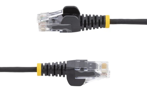 Câble ethernet RJ45 Cat 6 UTP - StarTech - 1 m - Slim - Noir
