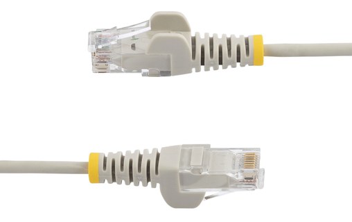Câble ethernet RJ45 Cat 6 UTP - StarTech - 1,5 m - Slim - Gris