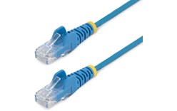 Câble ethernet RJ45 Cat 6 UTP - StarTech - 50 cm - Slim - Bleu
