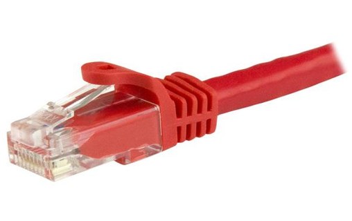 Câble ethernet RJ45 Cat 6 UTP - StarTech - 1,5 m - Rouge