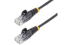 Câble ethernet RJ45 Cat 6 UTP - StarTech - 50 cm - Slim - Noir