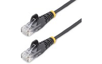 Câble ethernet RJ45 Cat 6 UTP - StarTech - 50 cm - Slim - Noir