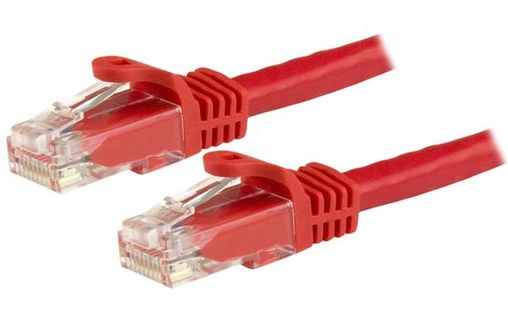 Câble ethernet RJ45 Cat 6 UTP - StarTech - 1,5 m - Rouge