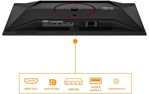 Écran Gaming 26,5" AOC G4 Q27G4SDR - QD OLED 360 Hz