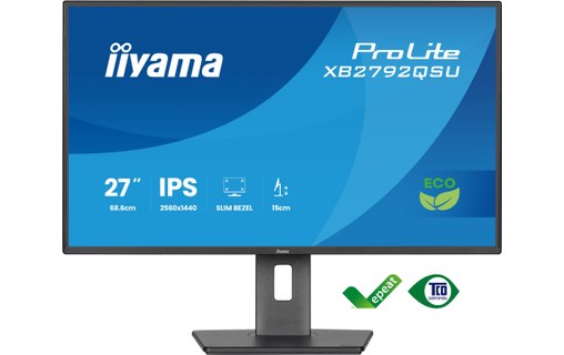 Écran 27" iiyama ProLite XB2792QSU-B1 - 120 Hz