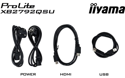 Écran 27" iiyama ProLite XB2792QSU-B1 - 120 Hz