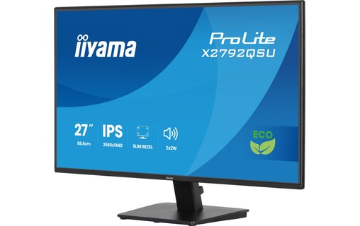 Écran 27" iiyama ProLite X2792QSU-B1 - 120 Hz