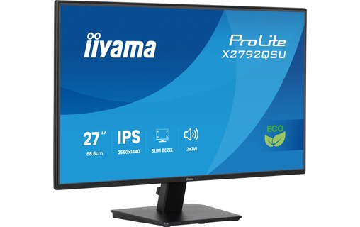 Écran 27" iiyama ProLite X2792QSU-B1 - 120 Hz