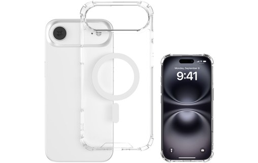 Coque MagSafe pour iPhone Air - 4Smarts Ibiza - Transparente