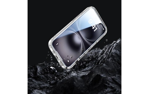 Coque MagSafe pour iPhone Air - 4Smarts 360° Premium - Transparente