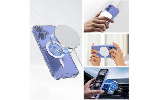 Coque MagSafe pour iPhone 17 - 4Smarts Ibiza - Transparente