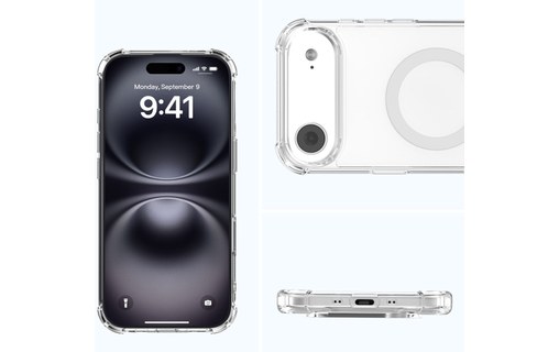 Coque MagSafe pour iPhone Air - 4Smarts Ibiza - Transparente