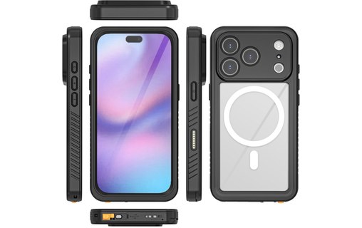 Coque MagSafe pour iPhone 17 Pro - 4Smarts Hülle - Noire