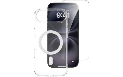 Coque MagSafe pour iPhone Air - 4Smarts 360° Premium - Transparente