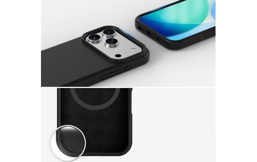 Coque MagSafe pour iPhone 17 Pro - 4Smarts Cupertino - Noire