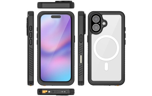 Coque MagSafe pour iPhone 17 - 4Smarts Hülle - Noire