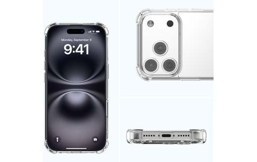 Coque MagSafe pour iPhone 17 Pro - 4Smarts Ibiza - Transparente