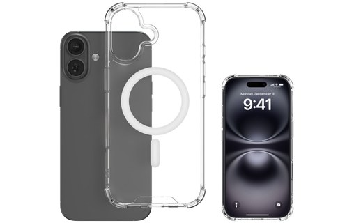 Coque MagSafe pour iPhone 17 - 4Smarts Ibiza - Transparente