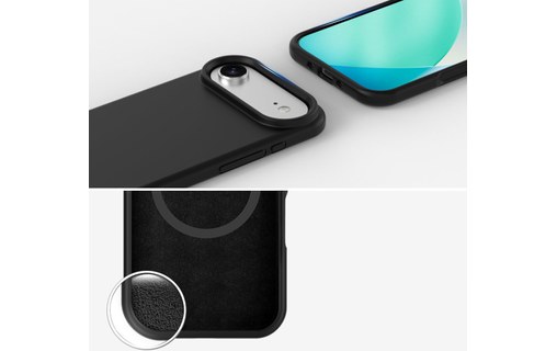 Coque MagSafe pour iPhone Air - 4Smarts Cupertino - Noire