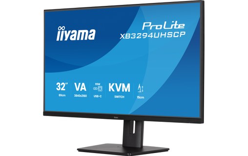 Écran 31,5" iiyama XB3294UHSCP-B1 - 4K