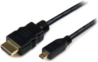 Câble HDMI 1.4 vers micro HDMI - StarTech - 2 m - Noir