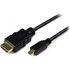Câble HDMI 1.4 vers micro HDMI - StarTech - 3 m - Noir
