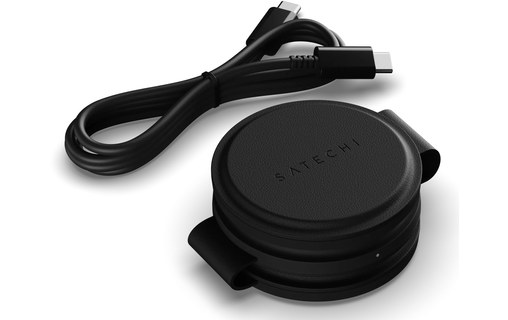 Chargeur MagSafe Pliable pour iPhone - Satechi OntheGo 3-en-1 - Noir