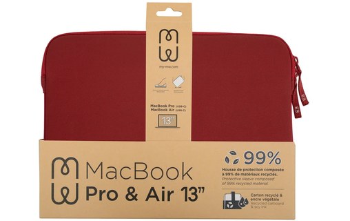 Housse MW Basics ²Life pour MacBook Air 15" - Rouge