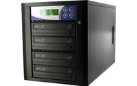 Tour de duplication 3 DVD autonome 3X-24X (4 graveurs 24X) LCD