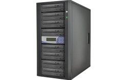 Tour de duplication 7 DVD autonome 7X-24X (8 graveurs 24X) LCD