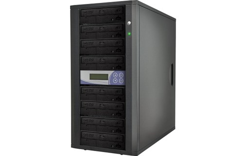 Tour de duplication 7 Blu-Ray autonome 7X-16X (8 graveurs 16X) avec écran LCD