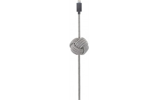 Native Union Night Cable Zebra - Cable Lightning vers USB 3 m