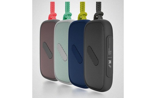 Nude Audio Super M Noire Enceinte Bluetooth Portable Enceinte Nude Audio